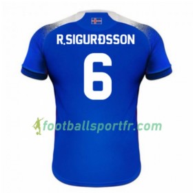 Tenue Islande R.Sigurdsson 6 Domicile Coupe du monde 2018 Maillot de Foot